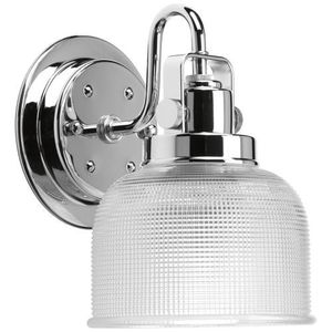 PP298915 Archie 1 Bulb Wall Sconce - Chrome