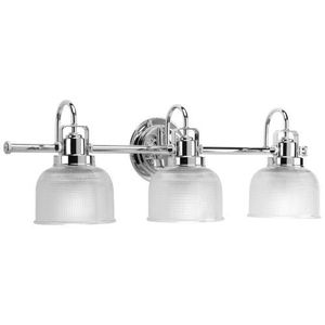 PP299215 Archie 3 Bulb Bathroom Lighting - Chrome