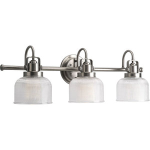 PP299281 Archie 3 Bulb Bathroom Lighting - Antique Nickel