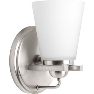PP300000009 Flight 1 Bulb Wall Sconce - Brushed Nickel
