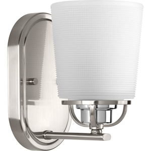 PP300004009 West Village 1 Bulb Wall Sconce - Brushed Nickel PP300004009 West Village 1 Bulb Wall Sconce - Brushed Nickel