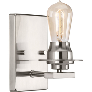 PP300008009 Debut 1 Bulb Wall Sconce - Brushed Nickel PP300008009 Debut 1 Bulb Wall Sconce - Brushed Nickel