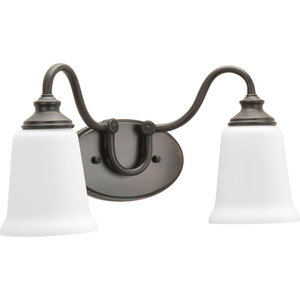 PP300025074 Wander 2 Bulb Bathroom Lighting - Venetian Bronze PP300025074 Wander 2 Bulb Bathroom Lighting - Venetian Bronze