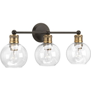 PP300051020 Hansford 3 Bulb Bathroom Lighting - Antique Bronze PP300051020 Hansford 3 Bulb Bathroom Lighting - Antique Bronze