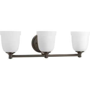 PP300059020 Topsail 3 Bulb Bathroom Lighting - Antique Bronze PP300059020 Topsail 3 Bulb Bathroom Lighting - Antique Bronze