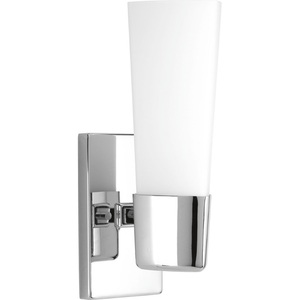 PP300061015 Zura 1 Bulb Wall Sconce - Polished Chrome PP300061015 Zura 1 Bulb Wall Sconce - Polished Chrome