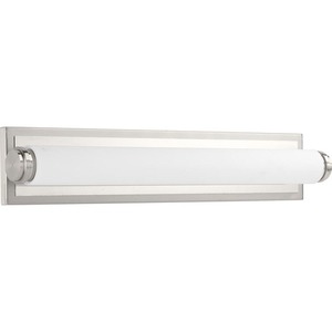 PP30009300930 Concourse 3 Bulb Bathroom Lighting - Brushed Nickel