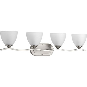 PP300098009 Laird 4 or More Bulb Bathroom Lighting - Brushed Nickel