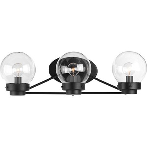 PP300114031 Spatial 3 Bulb Bathroom Lighting - Black