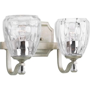 PP300117134 Anjoux 2 Bulb Bathroom Lighting - Silver Ridge PP300117134 Anjoux 2 Bulb Bathroom Lighting - Silver Ridge