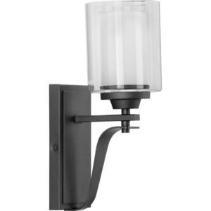 PP300120143 Kene 1 Bulb Wall Sconce - Graphite PP300120143 Kene 1 Bulb Wall Sconce - Graphite