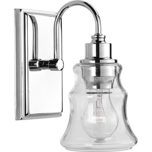 PP300137015 Litchfield 1 Bulb Wall Sconce - Polished Chrome