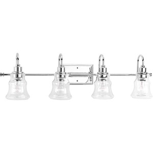 PP300140015 Litchfield 4 or More Bulb Bathroom Lighting - Polished Chrome