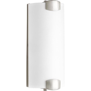 PP30017100930 Balance 2 Bulb Bathroom Lighting - Brushed Nickel