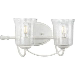 PP300254151 Bowman 2 Bulb Bathroom Lighting - Cottage White