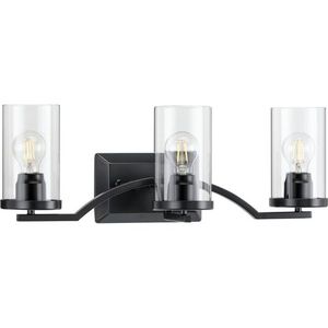 PP300258031 Lassiter 3 Bulb Bathroom Lighting - Matte Black