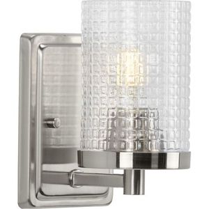 PP300268009 Fawcett 1 Bulb Wall Sconce - Brushed Nickel