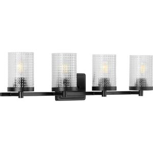 PP300271031 Fawcett 4 or More Bulb Bathroom Lighting - Black PP300271031 Fawcett 4 or More Bulb Bathroom Lighting - Black
