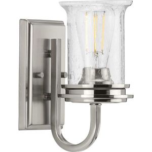 PP300272009 Winslett 1 Bulb Wall Sconce - Brushed Nickel