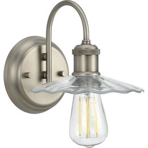 PP300286081 Fayette 1 Bulb Wall Sconce - Antique Nickel PP300286081 Fayette 1 Bulb Wall Sconce - Antique Nickel