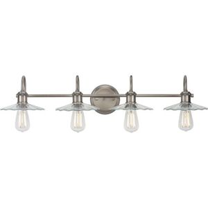 PP300289081 Fayette 4 or More Bulb Bathroom Lighting - Antique Nickel PP300289081 Fayette 4 or More Bulb Bathroom Lighting - Antique Nickel