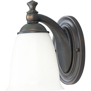 PP302774 Victorian 1 Bulb Wall Sconce - Venetian Bronze