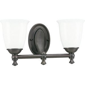 PP302874 Victorian 2 Bulb Bathroom Lighting - Venetian Bronze