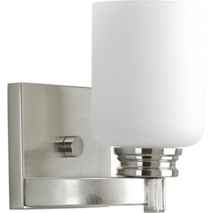 PP303009 Orbitz 1 Bulb Wall Sconce - Brushed Nickel PP303009 Orbitz 1 Bulb Wall Sconce - Brushed Nickel