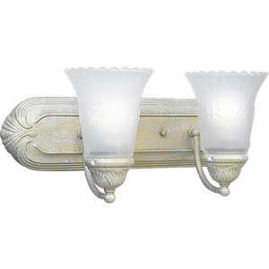 PP307218 Montgomery 2 Bulb Bathroom Lighting - Venetian Gold