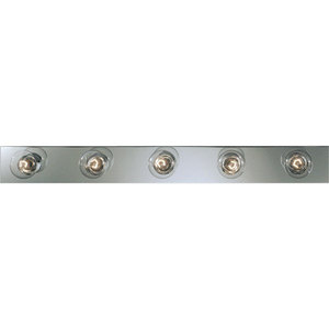 PP311615 Broadway Lights 4 or More Bulb Bathroom Lighting - Chrome