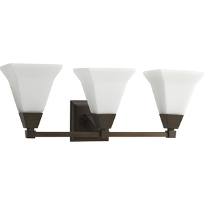 PP313774 Glenmont 3 Bulb Bathroom Lighting - Venetian Bronze