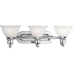 PP316315 Madison 3 Bulb Bathroom Lighting - Chrome