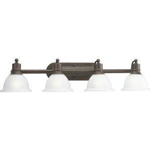 PP316420 Madison 4 or More Bulb Bathroom Lighting - Antique Bronze