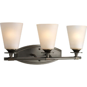 PP324877 Cantata 3 Bulb Bathroom Lighting - Forged Bronze