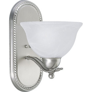 PP326609 Avalon 1 Bulb Wall Sconce - Brushed Nickel