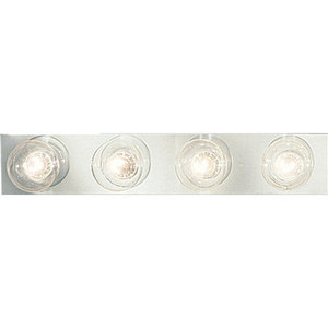 PP329815 Broadway Lights 4 or More Bulb Bathroom Lighting - Chrome