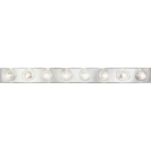 PP330015 Broadway Lights 4 or More Bulb Bathroom Lighting - Chrome