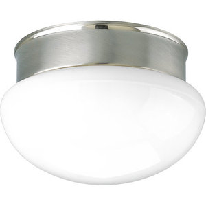 PP340809 Fitter Flush Mount Ceiling Light - Brushed Nickel