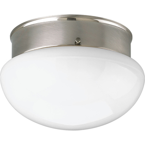 PP34080930K9 Fitter Flush Mount Ceiling Light - Brushed Nickel