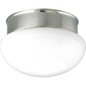 PP341009 Fitter Flush Mount Ceiling Light - Brushed Nickel