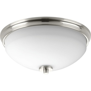 PP342309 Replay Flush Mount Ceiling Light - Brushed Nickel