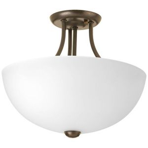 PP342620WB Random Semi Flush Mount Ceiling Light - Antique Bronze PP342620WB Random Semi Flush Mount Ceiling Light - Antique Bronze