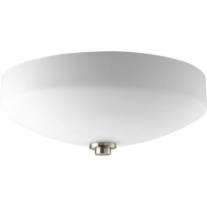 PP344209EBWB International Flush Mount Ceiling Light - Brushed Nickel