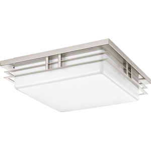 PP34480930K9 Helm Flush Mount Ceiling Light - Brushed Nickel