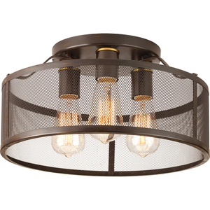 PP345220 Swing Flush Mount Ceiling Light - Antique Bronze