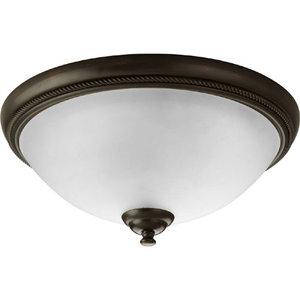 PP347920 Pavillion Flush Mount Ceiling Light - Antique Bronze