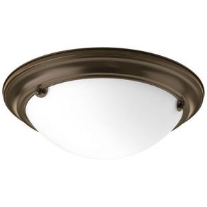 PP348020 Eclipse Flush Mount Ceiling Light - Antique Bronze