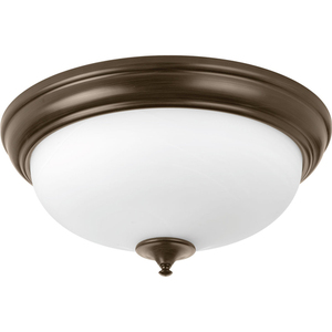 PP35000402030 LED Alabaster Flush Mount Ceiling Light - Antique Bronze