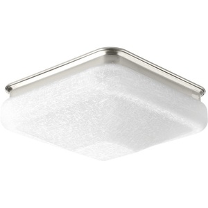 PP35002300930 LED SqFM Flush Mount Ceiling Light - Brushed Nickel PP35002300930 LED SqFM Flush Mount Ceiling Light - Brushed Nickel