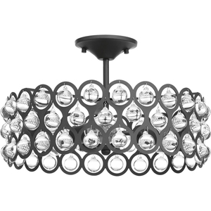 PP350028143 Vestique Semi Flush Mount Ceiling Light - Graphite